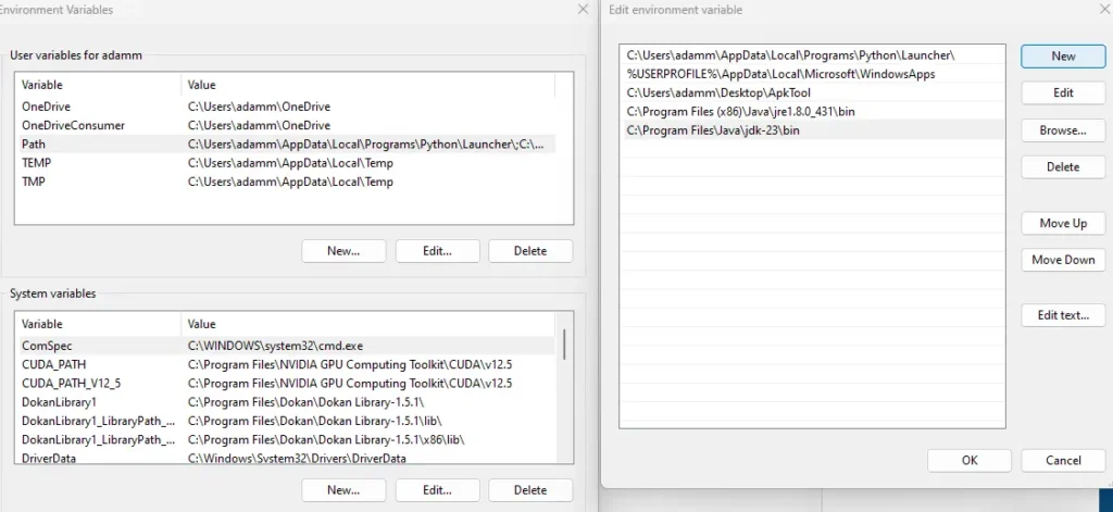 Update the PATH Environment Variable